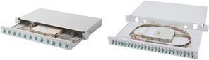 Produktbild Digitus LWL Spleissbox, bestückt, LC, OM3