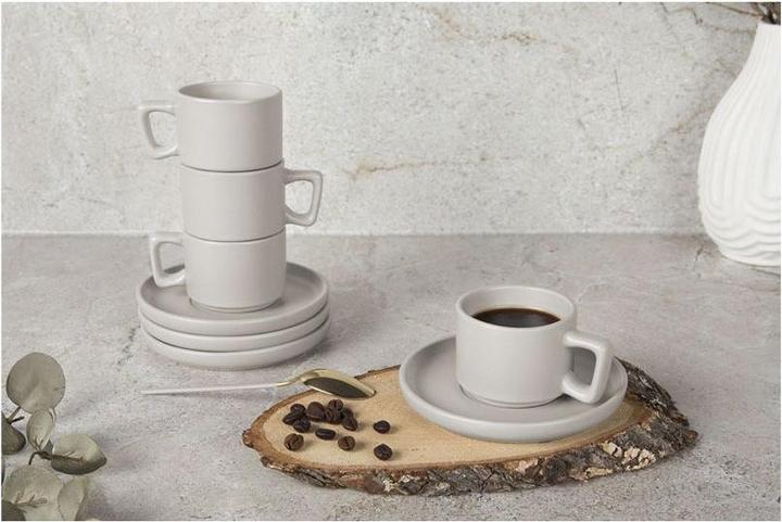 Actual product image BerlingerHaus Haus Espressotassenset 4 Stk. 100ml matt cream Sahara Collection (100 ml, 4 x)
