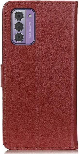 Actual product image MU Classic Litchi Leather Bookcover Series (Nokia G42)
