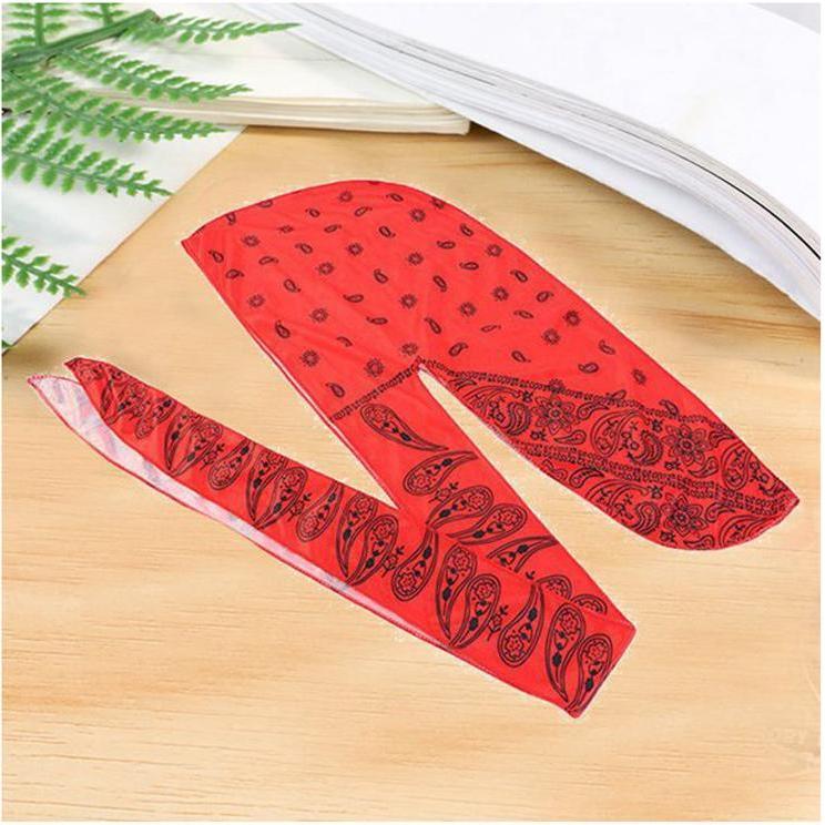 Thumbnail - JTI, Unisex, Schal, Durag-Bandana - Rot, Rot