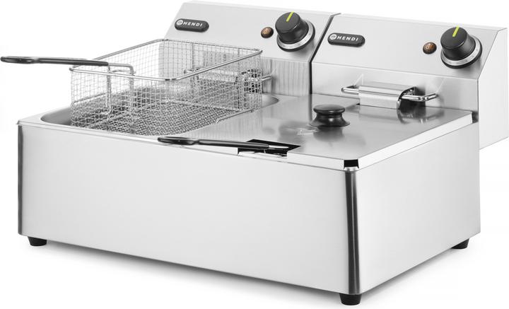 Actual product image Hendi Deep Fryer Kitchen Line 2x 6 l 230V 2x 3300W
