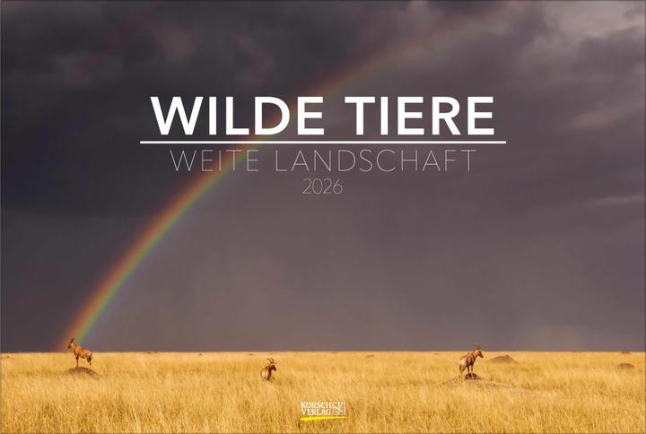 Produktbild Wilde Tiere - weite Landschaft 2026