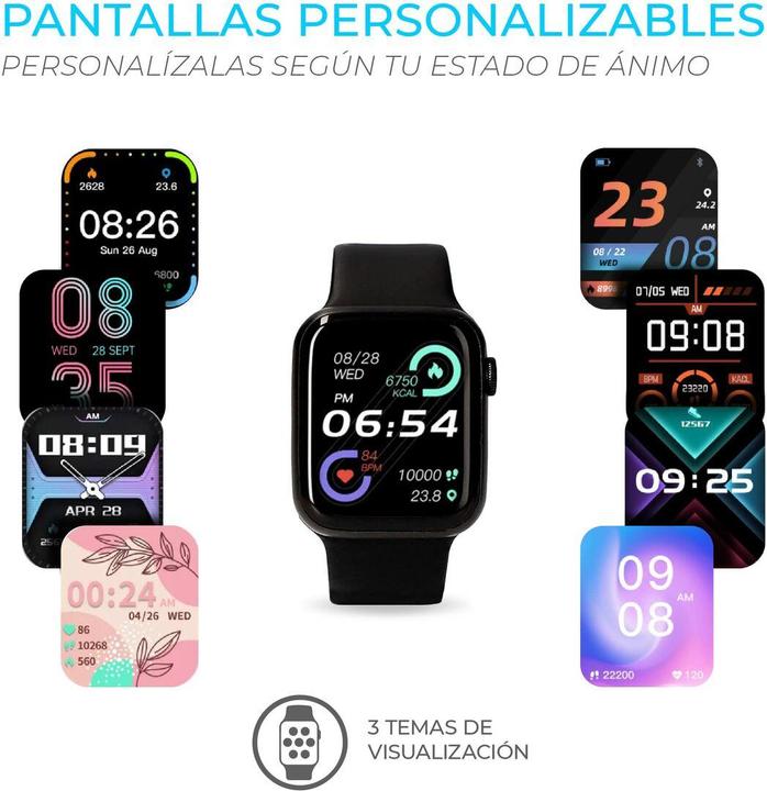 Produktbild KSIX Smartwatch Urban 3 White (44 mm)