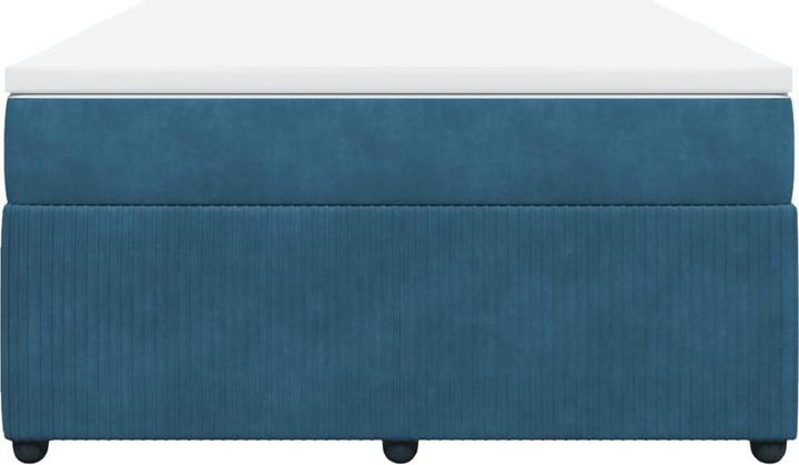 Produktbild vidaXL Bo x springbett mit Matratze 140 x 200 cm Samt (140 x 200 cm)