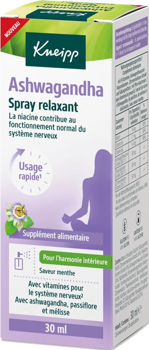 Energy Label Kneipp Ashwaganda (1 Piece, Spray)