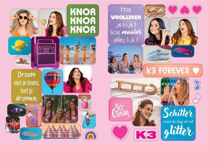 Produktbild K3 Stickerbuch - Stickerfun XL