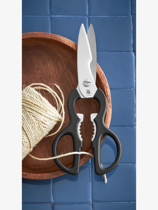 Produktbild WMF Küchenschere Haushaltsschere Allzweckschere 21cm Sägeschliff Softgriff (21 cm)