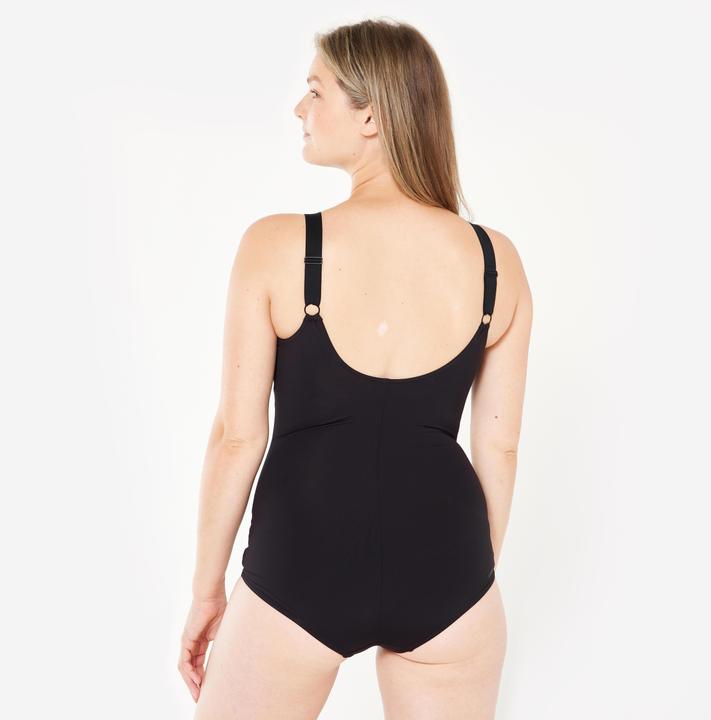 Image du produit Nabaiji Maillot de bain 1 pièce natation Femme - Mary dufy noir (40, 42)