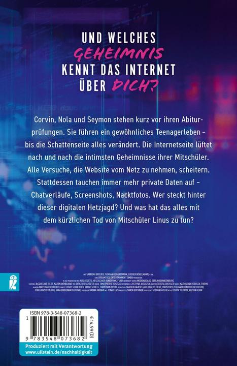 Produktbild Schattenseite (Deutsch, Jonas Ems, 2025)