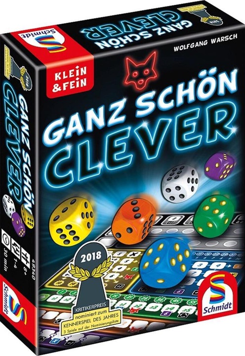 Actual product image Schmidt Spiele Pretty clever (German)