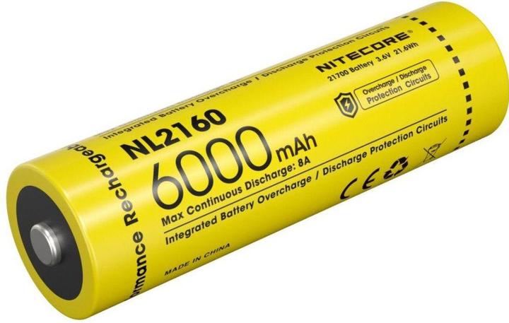 Image du produit Nitecore NL2160 (1 pcs, 21700, 6000 mAh)