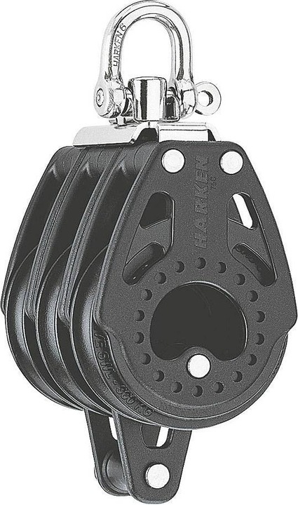 Actual product image Harken Three-disc block/whirl/dogfoot