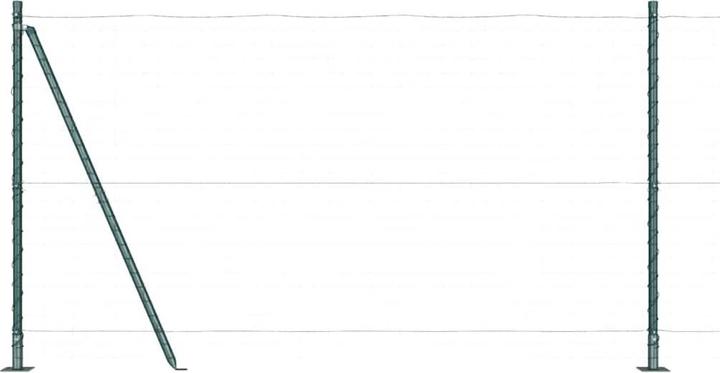 Actual product image vidaXL Zaunpfosten