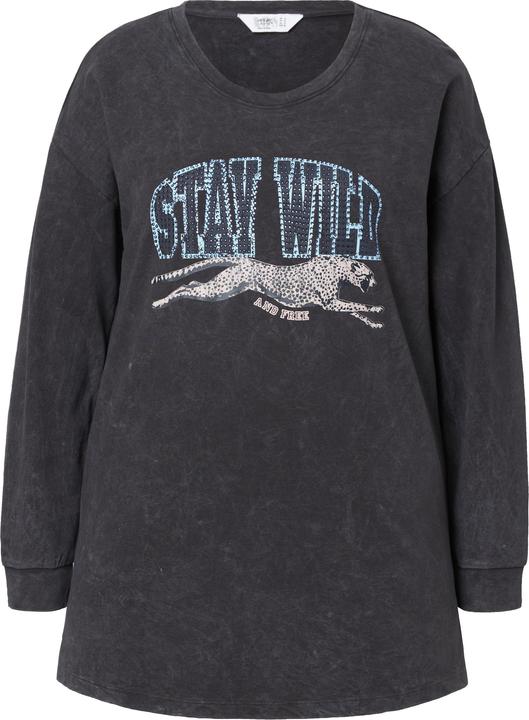 Actual product image Angel of Style Sweatshirt in loose fit with decorative print (48)