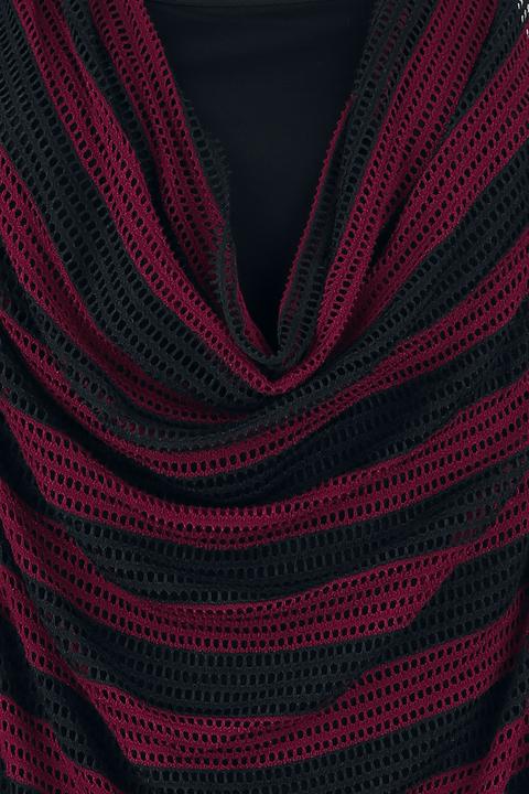 Produktbild RED by EMP 2 in 1 Double Layer Stripe Mesh Top (XL)