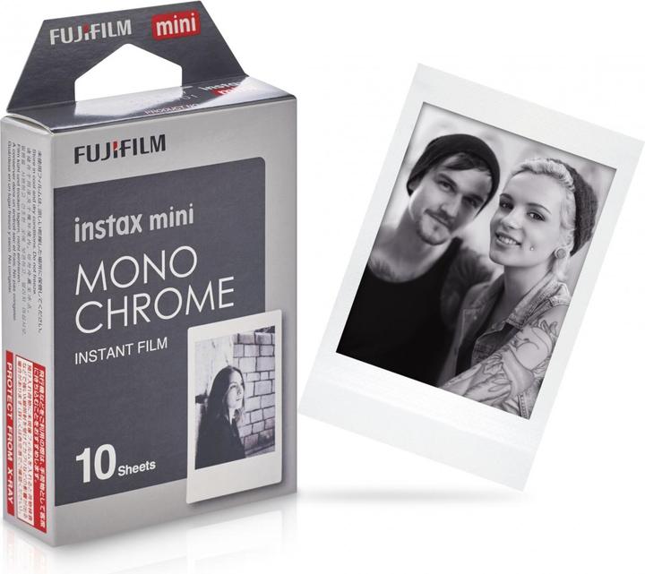 Actual product image Fujifilm Instax Mini Film Monochrome (Instax Mini)