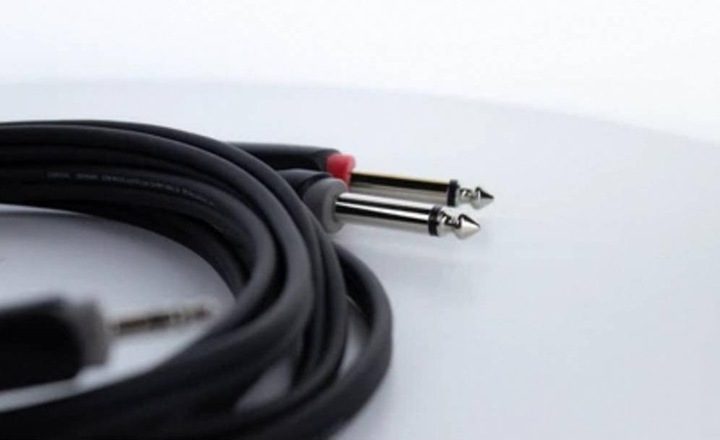 Actual product image Cordial 14862 Audio Y-Adapter (1x Klinkenstecker 3.5 mm - 2x Klinkenstecker 6.3