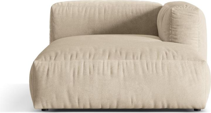 Image du produit Micadoni Chaise longue modulable droite, "Martina", 1 Place, 176x123x75 Fabriqué en Europe (Recamière)
