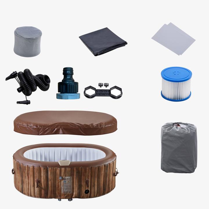 Produktbild Arebos Whirlpool Oval (2 Personen)