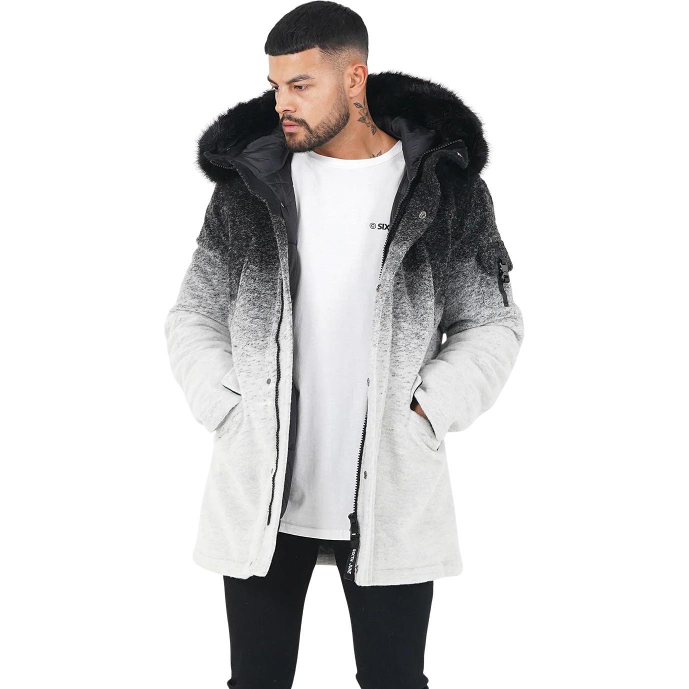Thumbnail - Sixth June, Herren, Jacke, parka tie dye (M), Schwarz, M