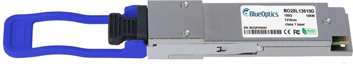 Actual product image CBO Infinera TOM-100G-Q-LR4 Compatible BlueOptics QSFP28 BO28L13610D