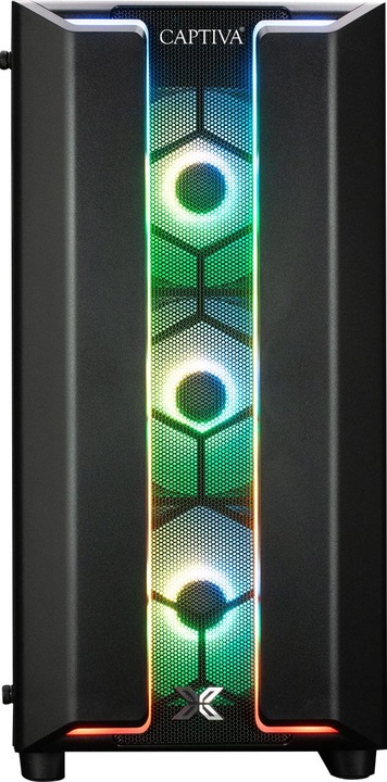 Image du produit Captiva R86-556 de jeu avancé (AMD Ryzen 7 5700, 32 Go, 1000 Go, GeForce RTX 4060 Ti)