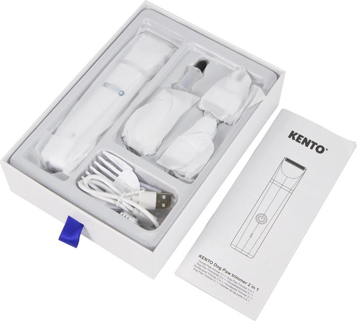 Actual product image Default KENTO dog paw trimmer 2 in 1 (Dog)