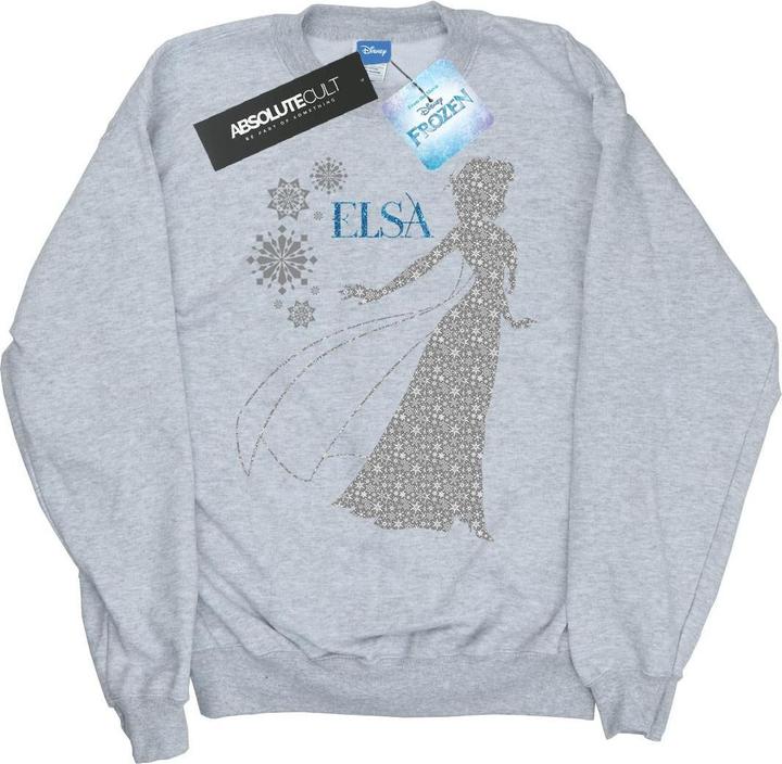 Immagine prodotto Disney Frozen Elsa Christmas Silhouette Felpa Ragazze (128)