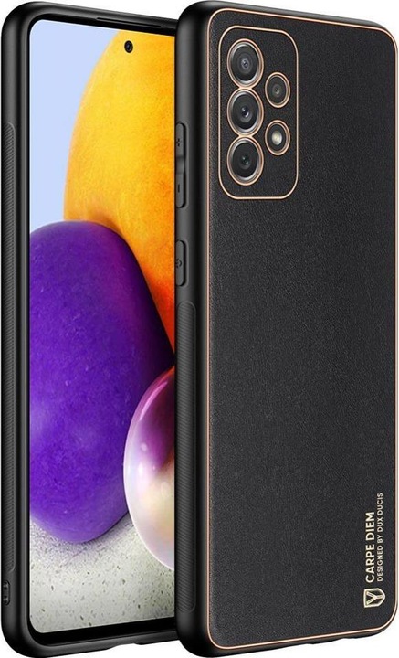 Produktbild Dux Ducis Yolo elegant case made of soft TPU and PU leather for Samsung Galaxy A72 4G black (Samsung Galaxy A72)
