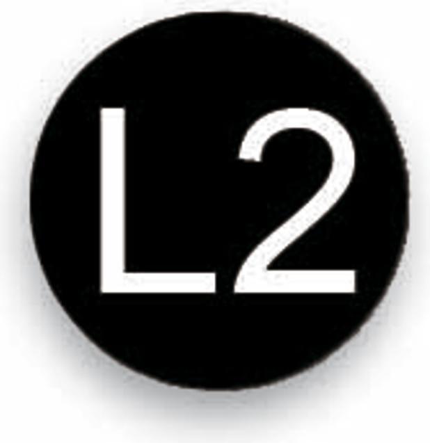 Cimco Leiterkennzeichnung L 2 schwarz 182622