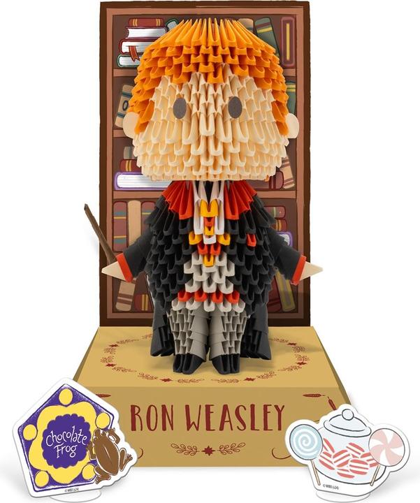 Actual product image Origami 3D Ron Weasley 705 pieces