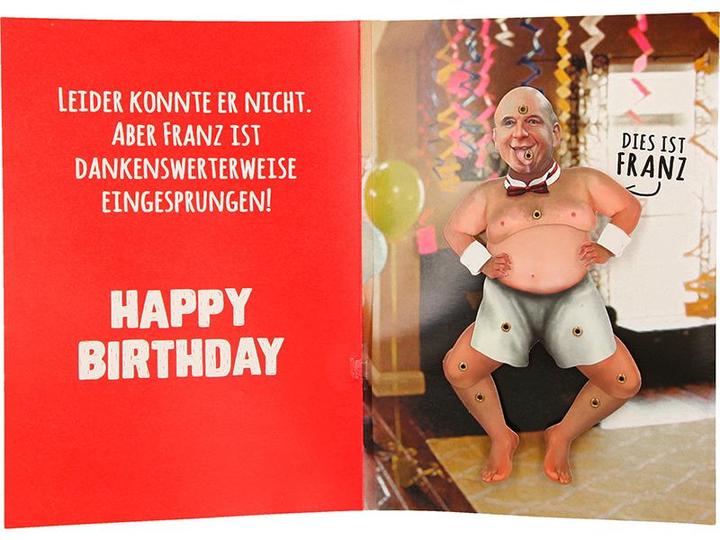 Image du produit Depesche Carte musicale Il devrait être à ton anniversaire pour... (1 pcs)