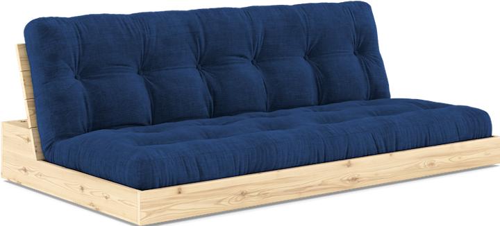 101 Clear Lacquered Pine / 517 Royal Blue