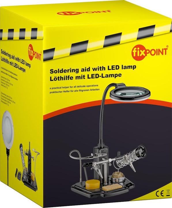 Image du produit Goobay Aide au soudage avec lumière LED (Support/Manuel)