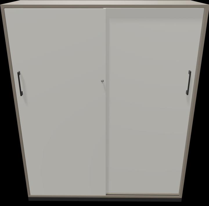 Actual product image Narbutas Choice sliding door cabinet (120 x 40 x 146.5 cm)