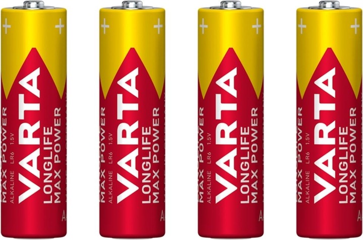 Produktbild Varta LongLife Max Power (4 Stk., AA, 2980 mAh)