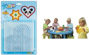 Produktbild Hama Strijkkralenbordjes Maxi - Hart en Ster