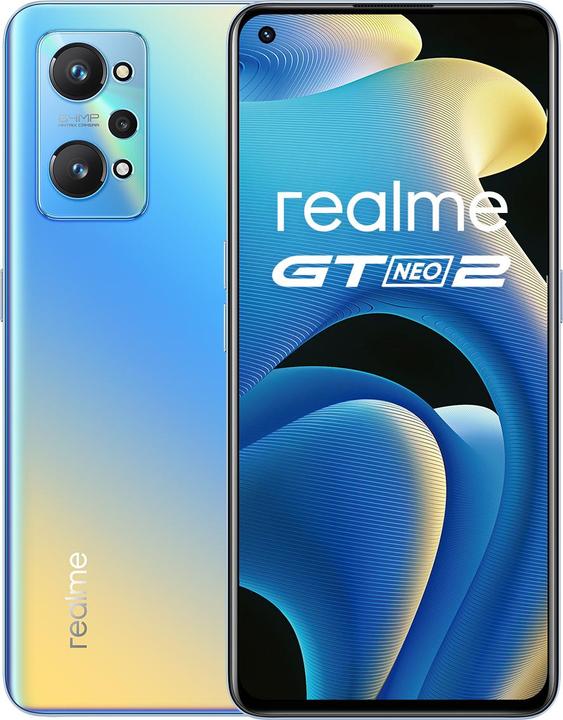 Produktbild realme GT Neo2 (128 GB, Blue, 6.62", Dual SIM, 5G)