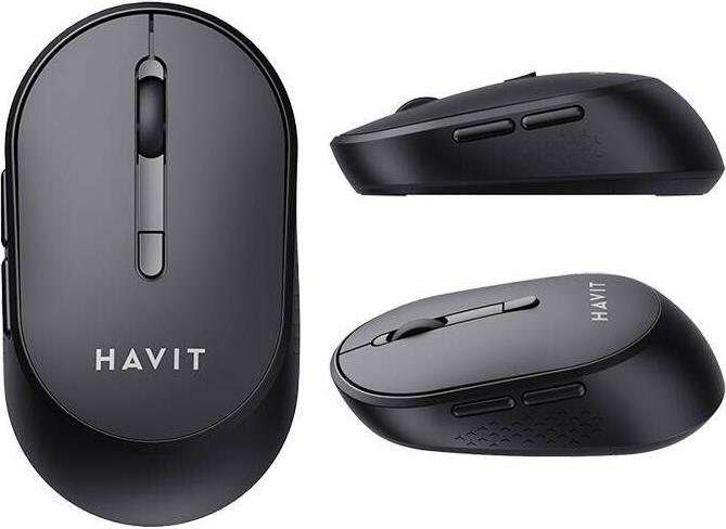 Actual product image Havit Wireless mouse MS78GT (black) (Wireless)