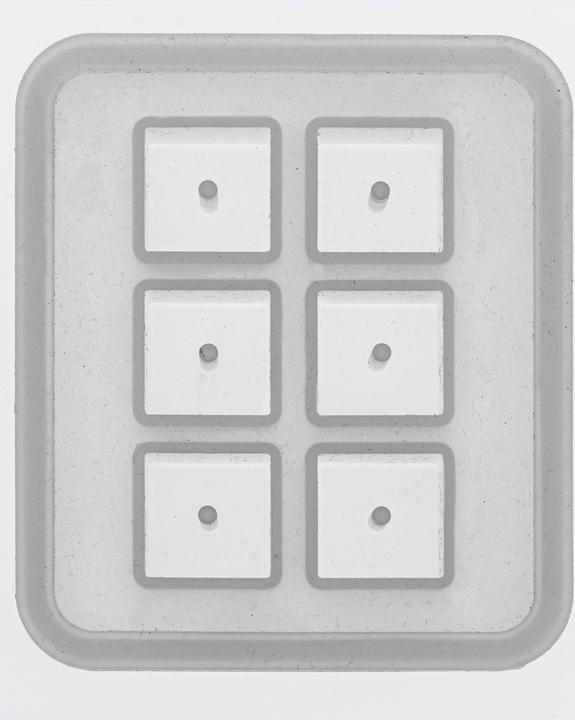 Actual product image Glorex Silicone mould 7x8cm
