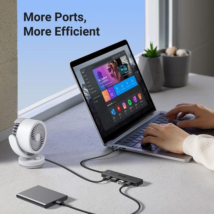 Immagine prodotto Ugreen USB Hub (USB-A, 4 Porti)