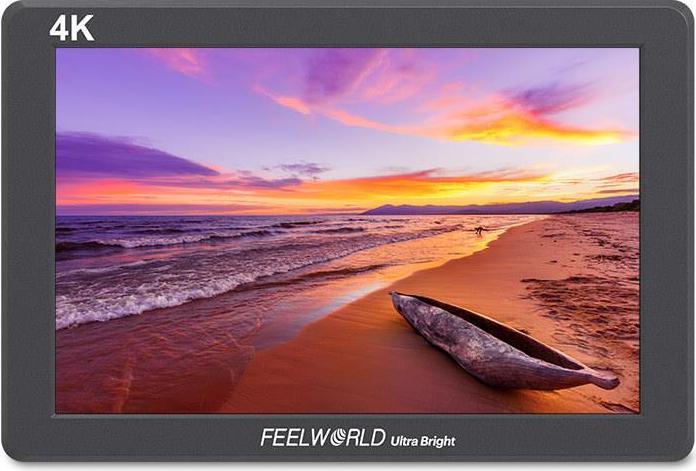 Actual product image Feelworld P7s Monitor FHD 7 inch HDMI & 3G-SDI (7", UWFHD)