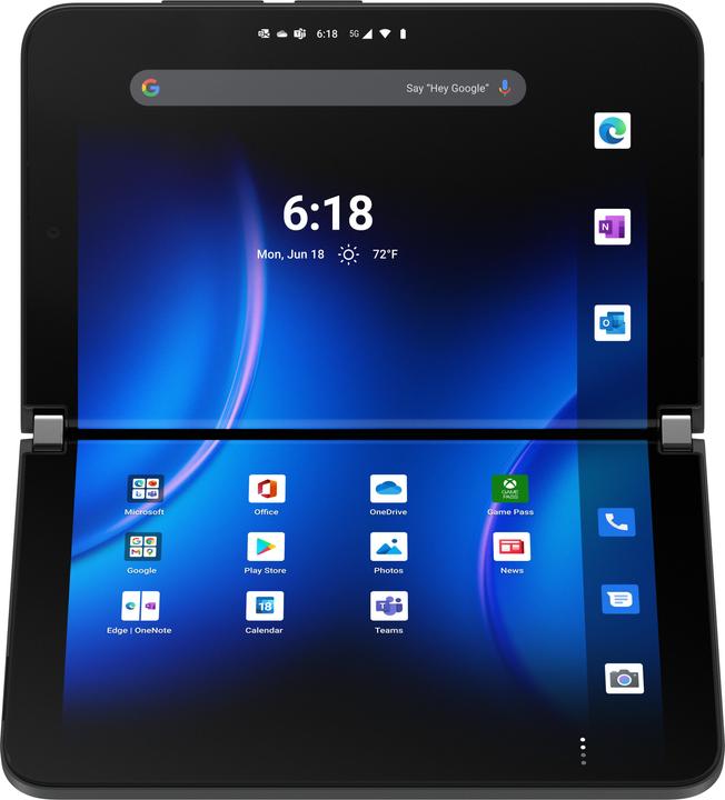 Produktbild Microsoft Surface Duo 2 B2B (128 GB, Obsidian, 8.30", SIM + eSIM, 5G)