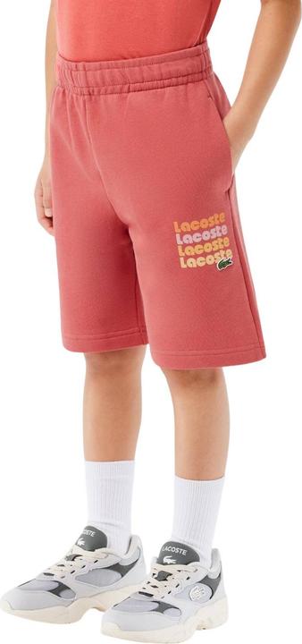 Actual product image Lacoste Childrens/Kids Fleece Print Shorts (164)