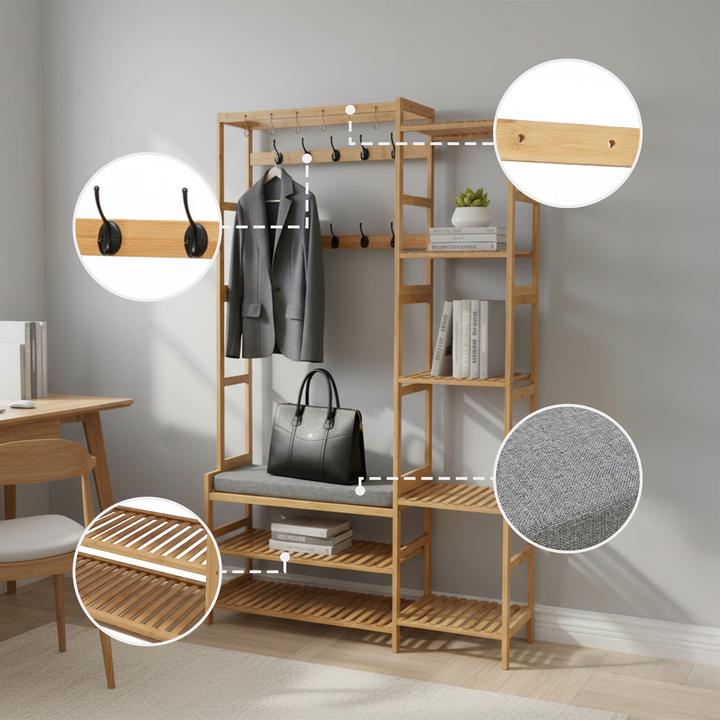 Produktbild Relaxdays Garderobenständer