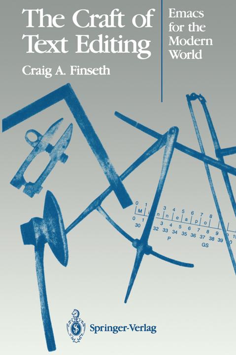 Produktbild The Craft of Text Editing (Craig A. Finseth, 2013)