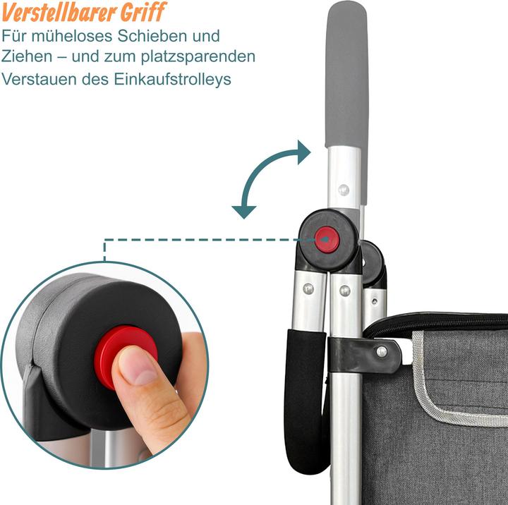 Produktbild Relaxdays Einkaufstrolley