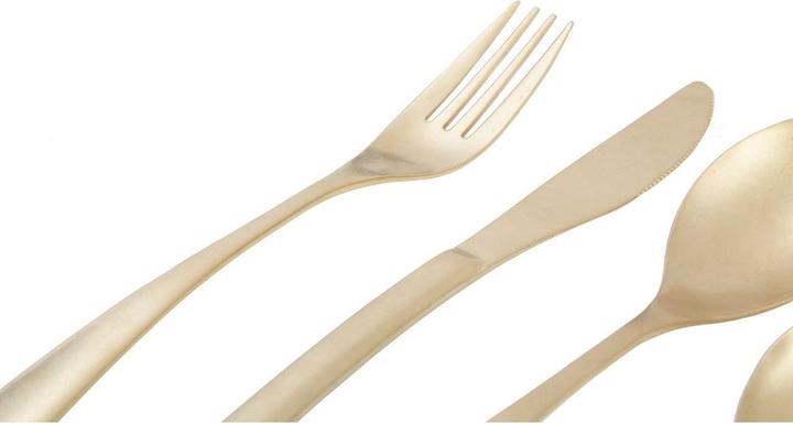Image du produit Fifty five south Set de couverts Avie Antique Gold Finish - 16 pièces (16 pcs, Set de couverts)
