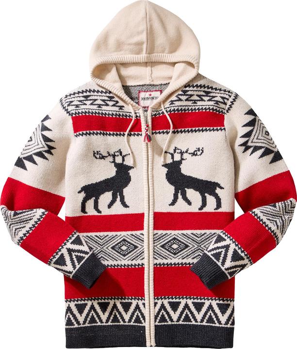 Produktbild Joe Browns Stag Pattern Zip Up Hoodie (L)