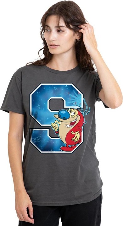 Immagine prodotto Ren & Stimpy S Is For Stimpy Maglietta Adulto Unisex (L)